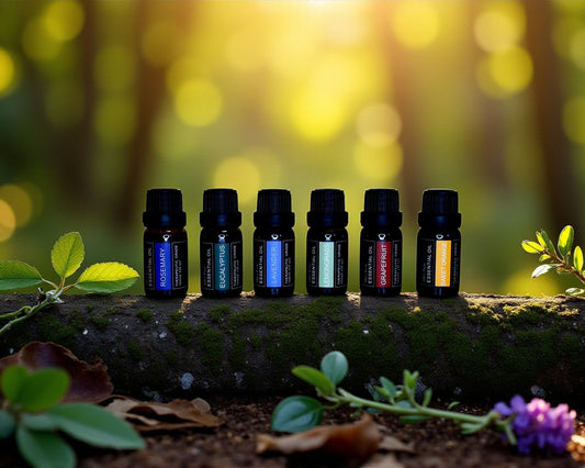 Prémium illóolaj válogatás 6x10ml – 100% tiszta növényi illóolajok ajándék díszdobozban